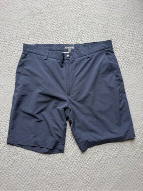 Peter Millar Crown Sport Shorts - 36 - blue